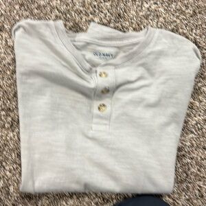 Old navy boys Henley long sleeved shirt